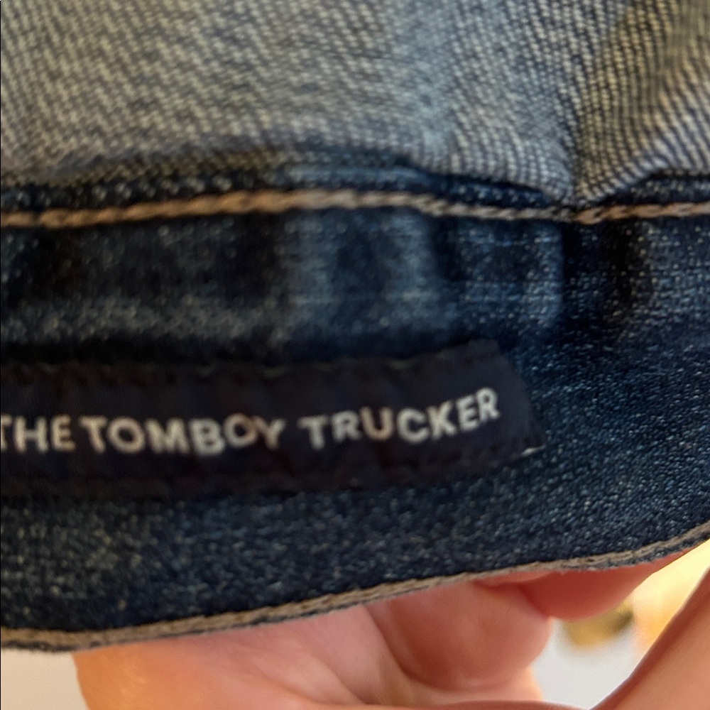 Lucky Brand The Tomboy Trucker Denim Jacket Size XL - Picture 6 of 16